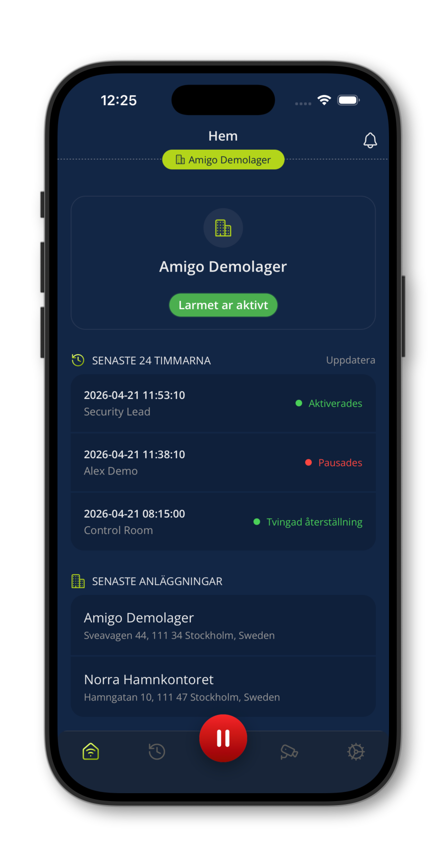 Amigo Safe App screenshot 1