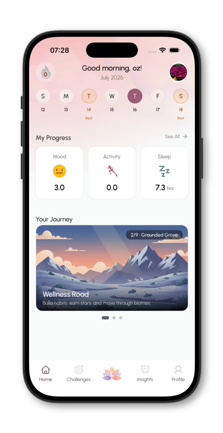Bloom App screenshot 1