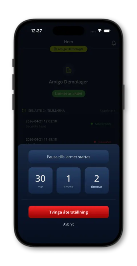 Amigo Safe App screenshot 2