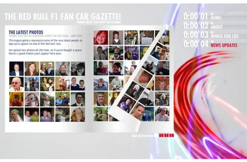 Red Bull - Faces for Charity 1